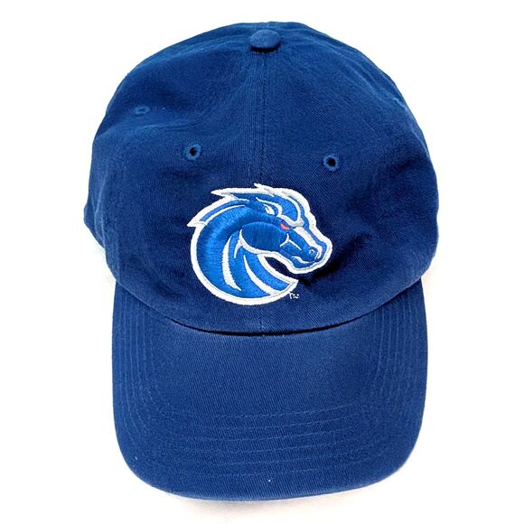 Boise State Broncos Hat Cap Adjustable Blue Logo NCAA Casual R by Richardson R55 - Picture 2 of 6
